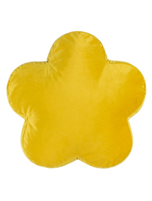 Heya Yellow Home Flower Reversible Cushion Home at ASDA