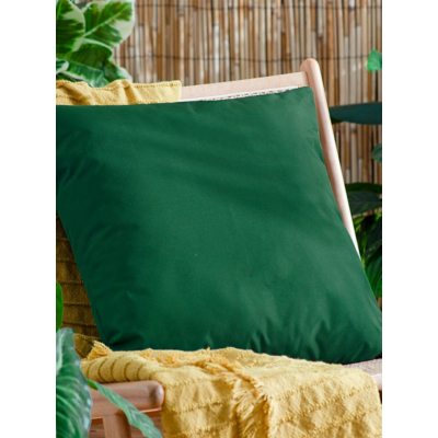 Furn Plain Large Outdoor Polyester Filled Cushion Bottle, Green
