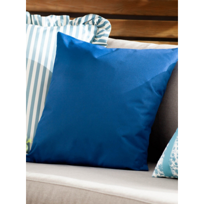Furn. Wrap Outdoor Polyester Filled Cushion, Blue