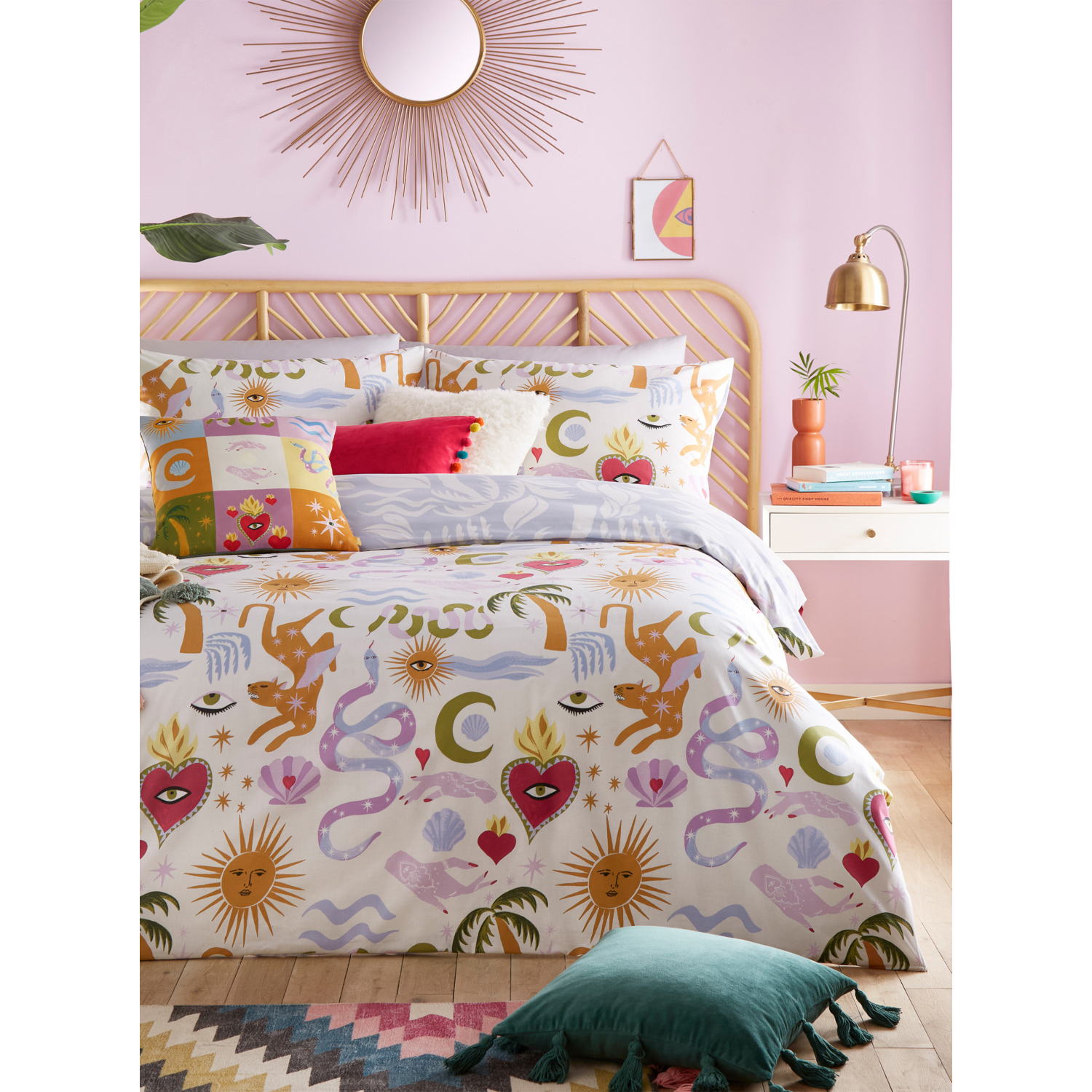 George Multi Furn. Alchemy Abstract Duvet Cover Set