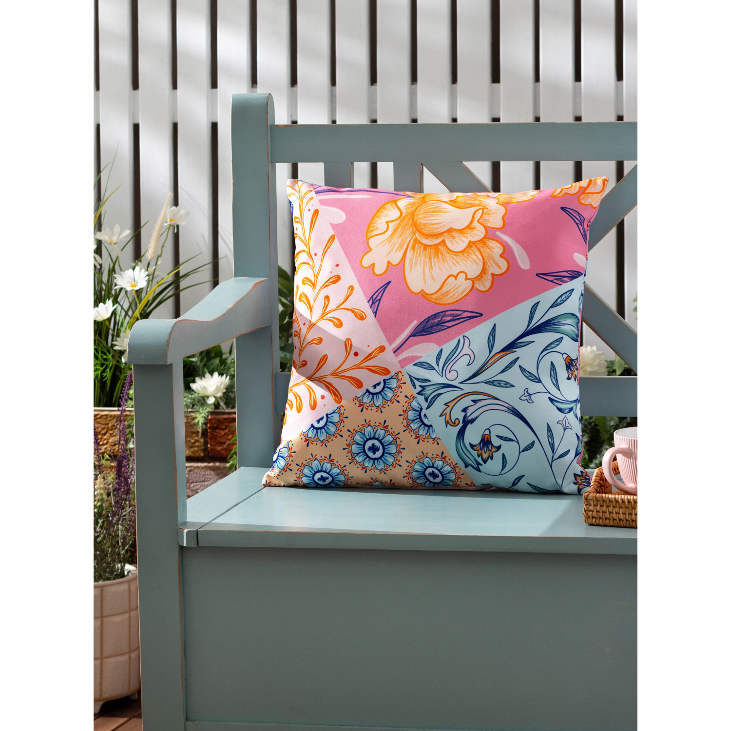George Multi Furn. Melhoun Abstract Outdoor Cushion