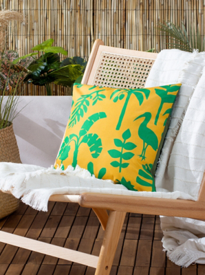 Marula Tropical Outdoor Cushion Home George at ASDA