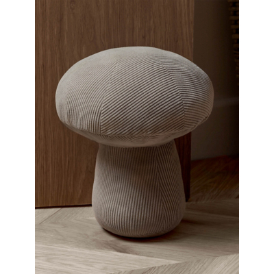 Wylder Nature Cord Mushroom Door Stop in Taupe