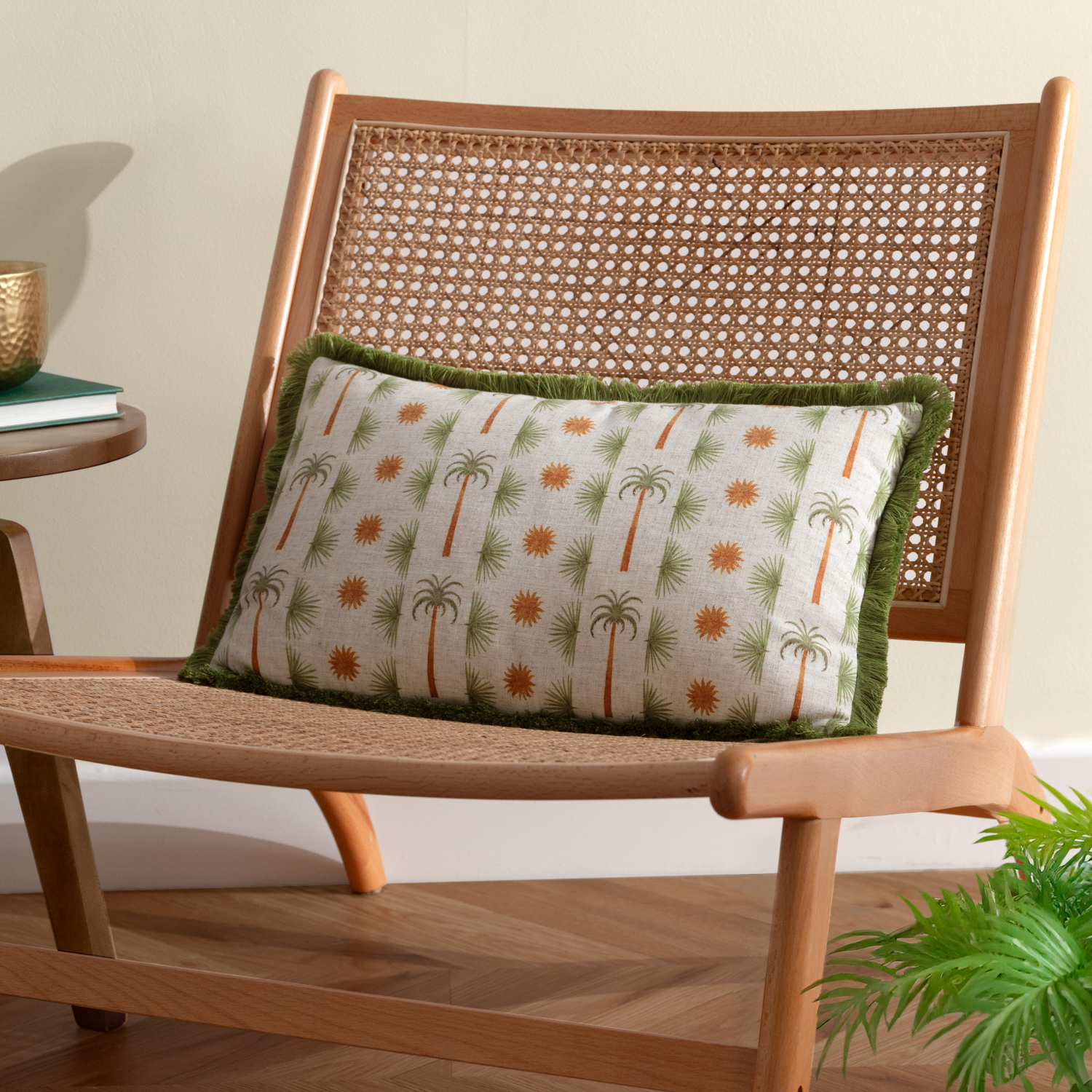 George Multi Furn Tropicala Palm Printed Cushion