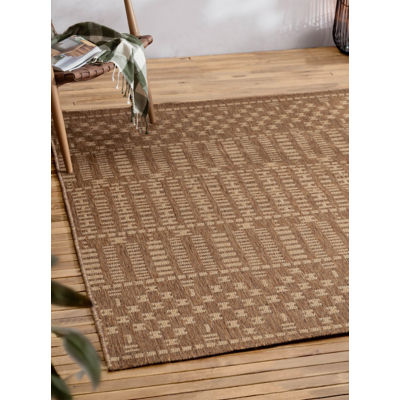 Yard Seagrove Jute Effect Indoor/Outdoor Rug Natural 120 X 170Cm, Cream