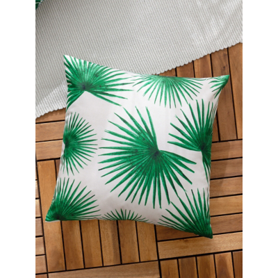 Furn. Agave Tropical Filled Outdoor Cushion Green 45 X 45Cm, Green