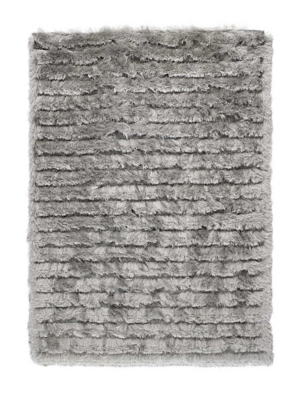 Origins Carved Glamour Silver Rug Home at ASDA
