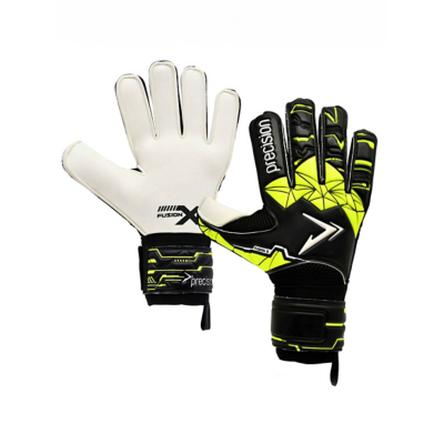NEW! Precision Junior Fusion X Flat Cut Finger Protect Goal Keeper Gloves in Junior and Adult Sizes 2-11