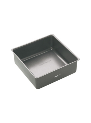 MasterClass Non-Stick Loose Base Square Springform Cake Tin 20cm