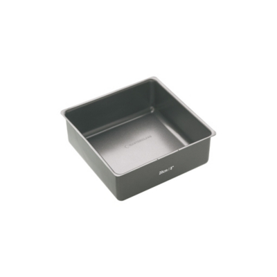 George MasterClass Non-Stick Loose Base Square Springform Cake Tin20cm
