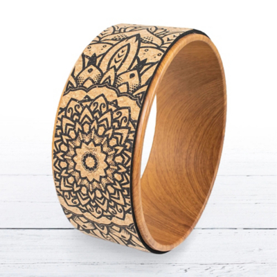 George Myga Cork Yoga Wheel - Natural