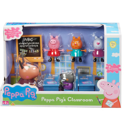 peppa school playset