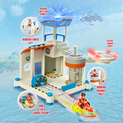 Fireman Sam Ocean Rescue Centre Playset | Preschool | George at ASDA