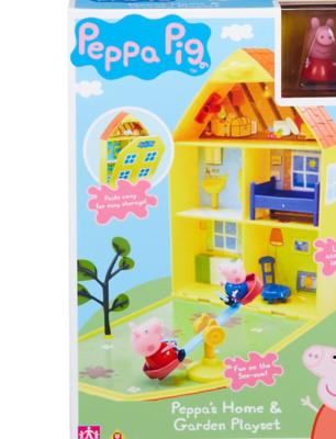 peppa pig outdoor playset