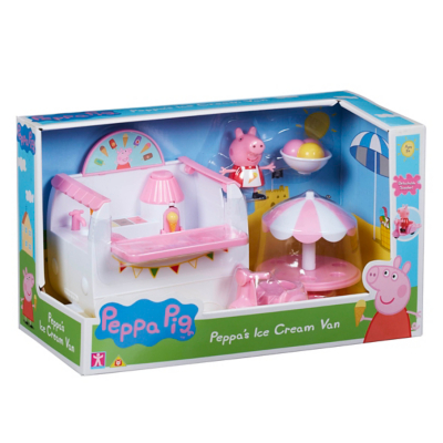 peppa pig ice cream truck