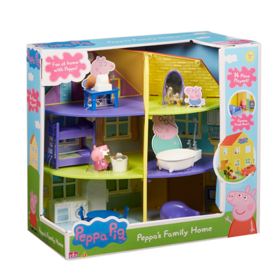 peppa pig bedroom playset