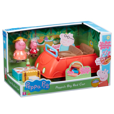 peppa pig peppa's red car