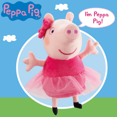 peppa pig soft toy asda