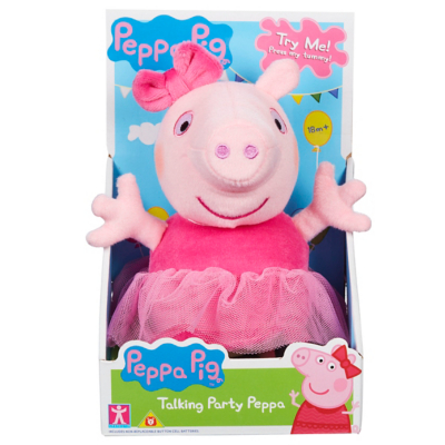 peppa pig soft toy asda