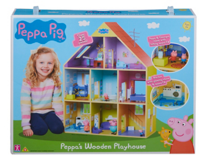 peppa pig lights and sounds playhouse