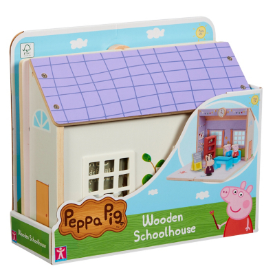 asda wooden light up dolls house