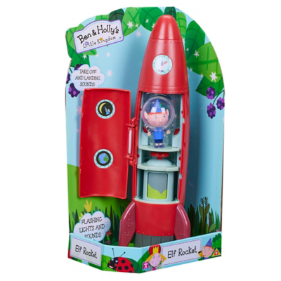 Ben and Holly's Elf Rocket Toys Character George at ASDA