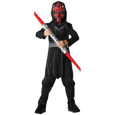 George Rubies Star Wars Darth Maul Childrens Costume - Black