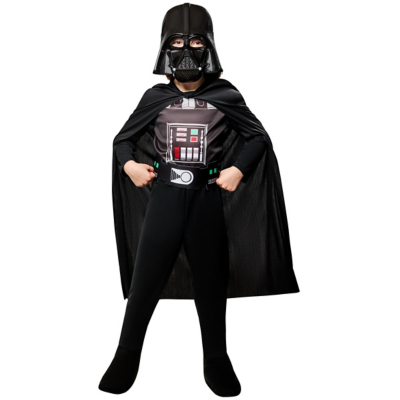 George Rubies Star Wars Darth Vader Childrens Costume - Black