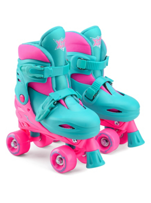 Xootz Quad Skates Pink M 13-3 Toys Character George at ASDA