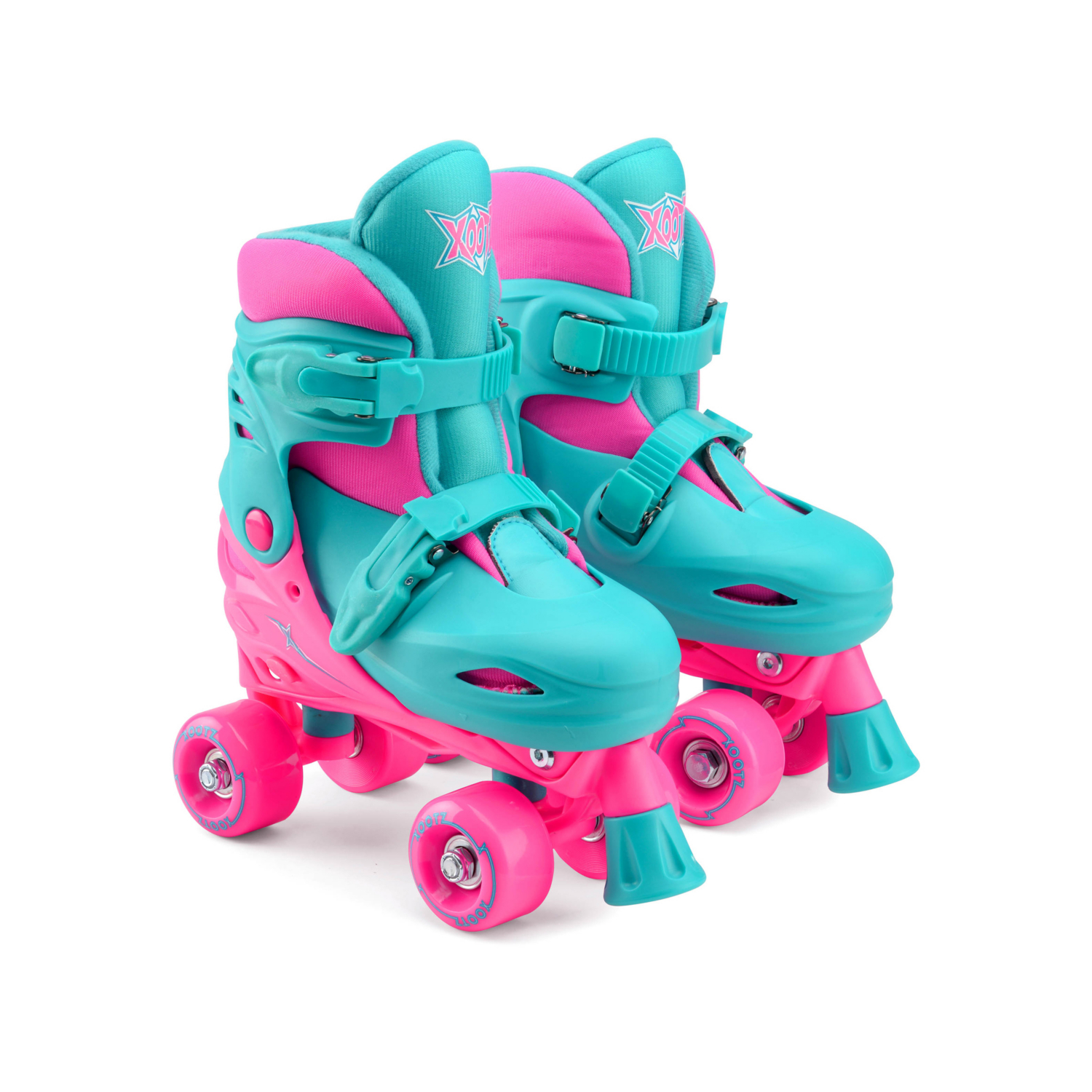 Xootz Pink Quad Skates M 13-3