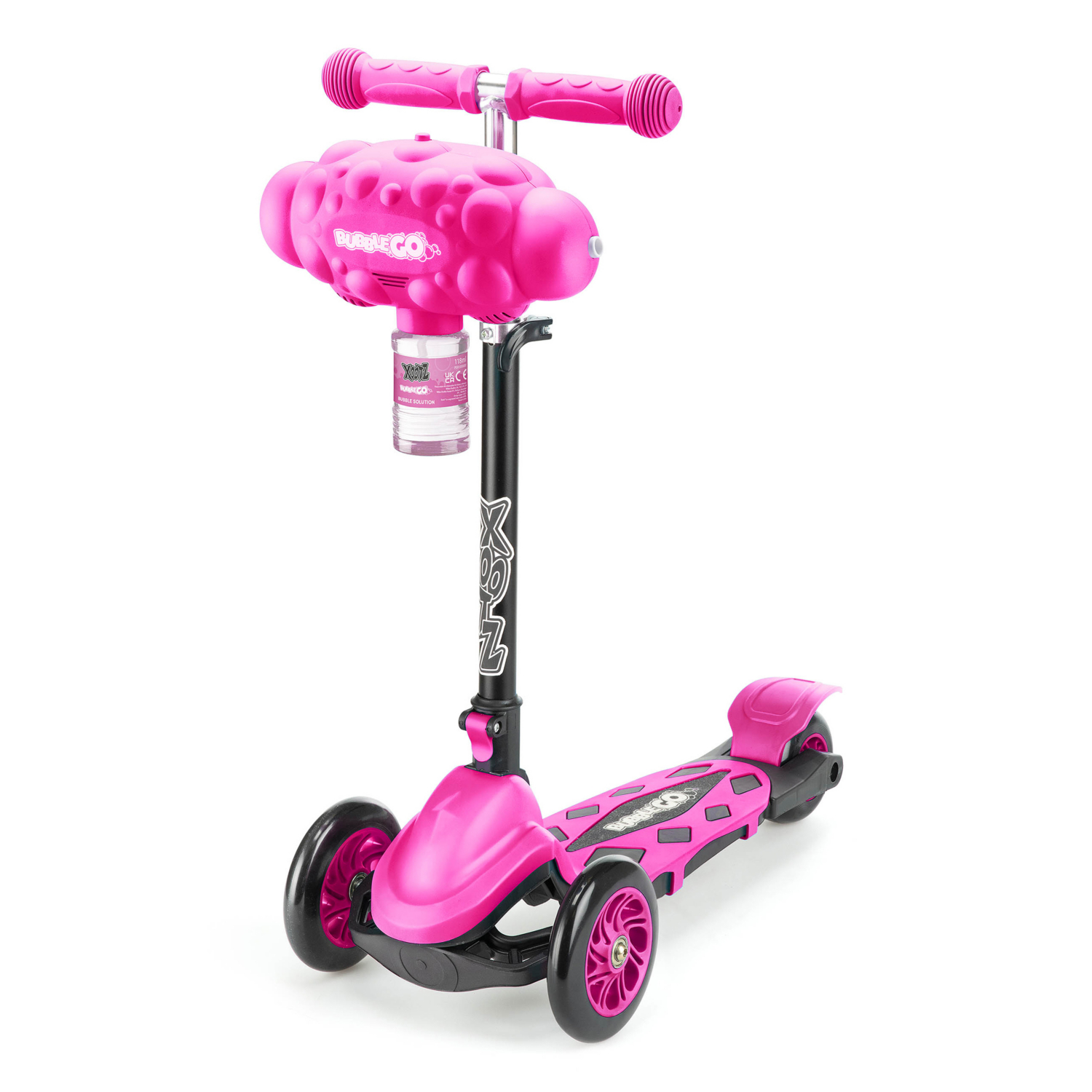  - Bubble Go Pink Kick Scooter - Image 4