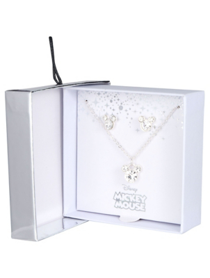Disney Mickey Mouse Jewellery Gift Box Set | Women | George