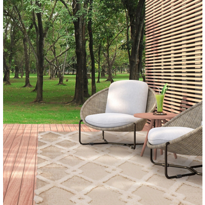 Asiatic Monty Rug 080x150cm Beige And Cream Diamond, Cream