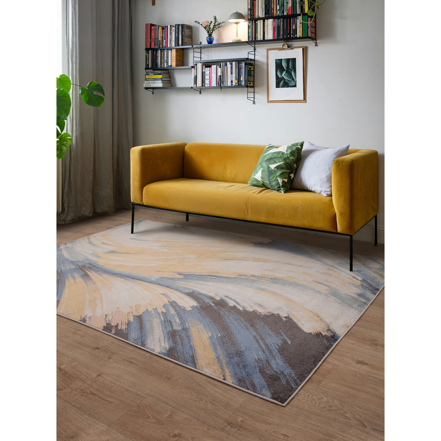 George Multi The Rug Edit Viva Swirl Colour Rug