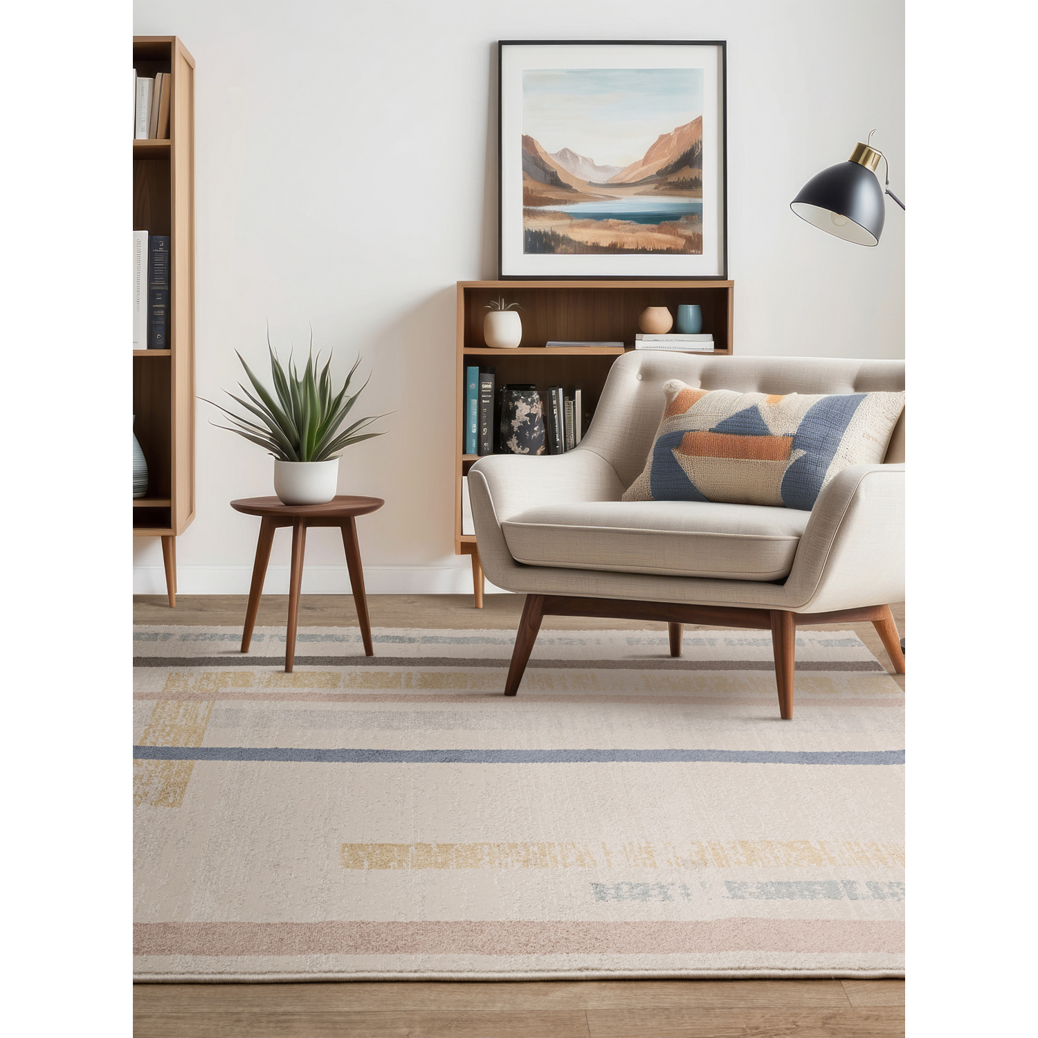 George Multi The Rug Edit Viva Grid Rug