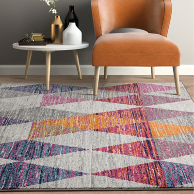 Muse MU24 Harlequin Rug Pink - 80x150 / Multi