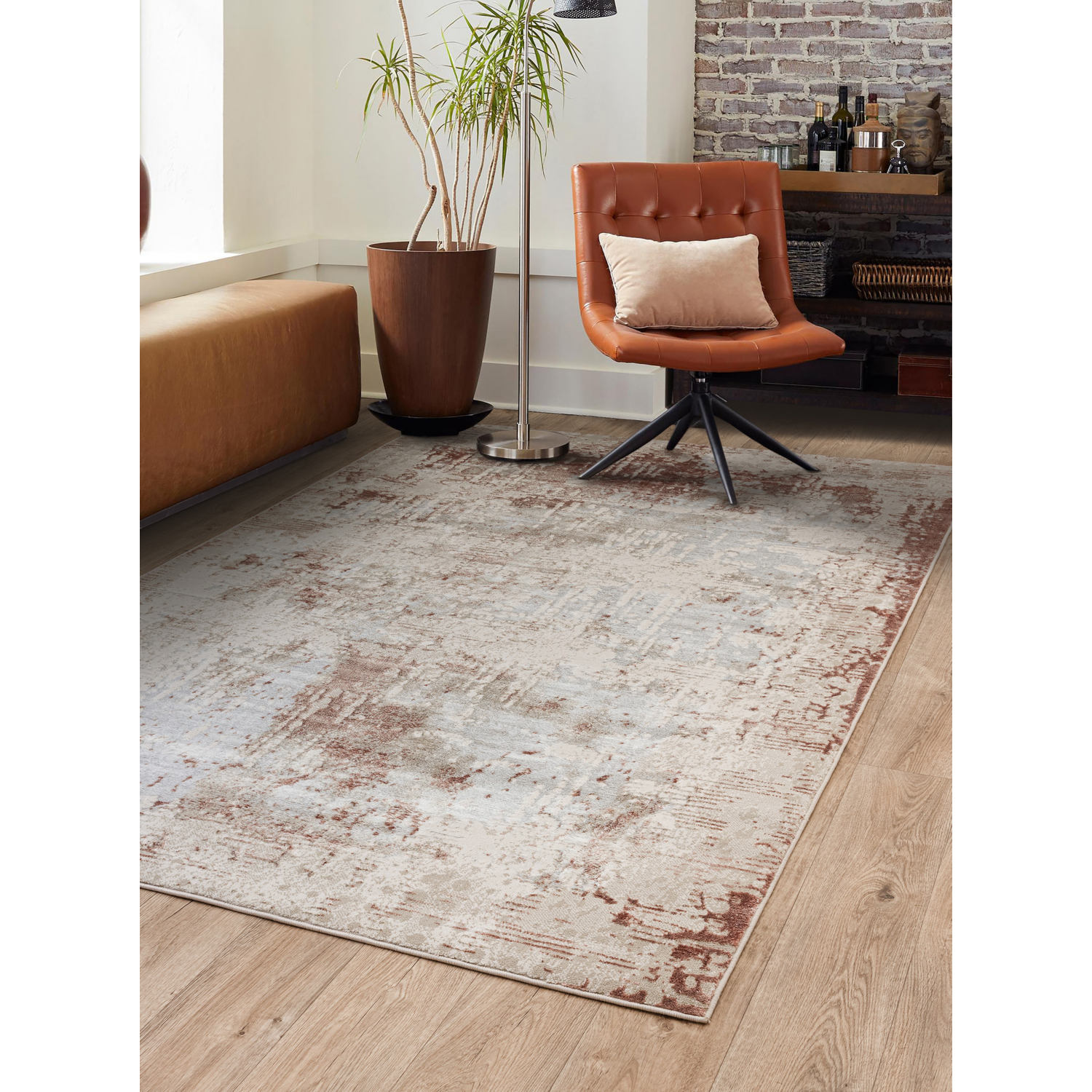 George Pink The Rug Edit Ritz Shimmer Rug