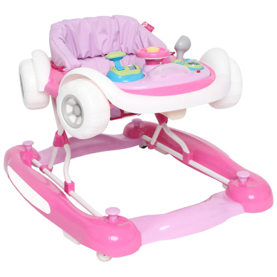 my child baby walker pink