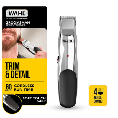 wahl groomsman rechargeable grooming kit