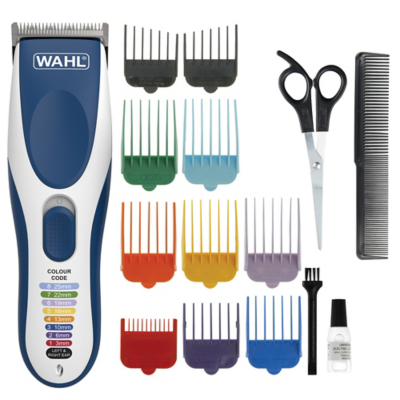wahl colour pro cordless clipper asda