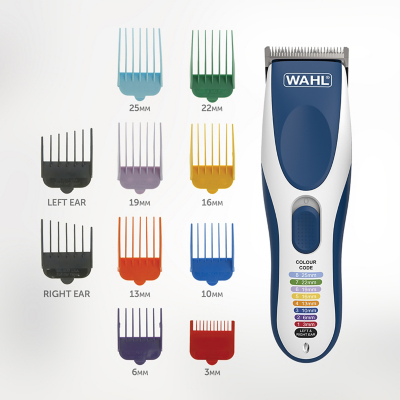 wahl colour pro cordless clipper asda