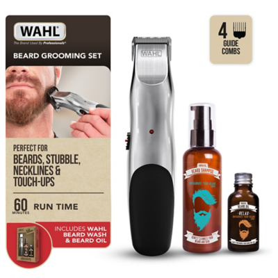 Wahl Beard Grooming Set With Oil Electricals at ASDA