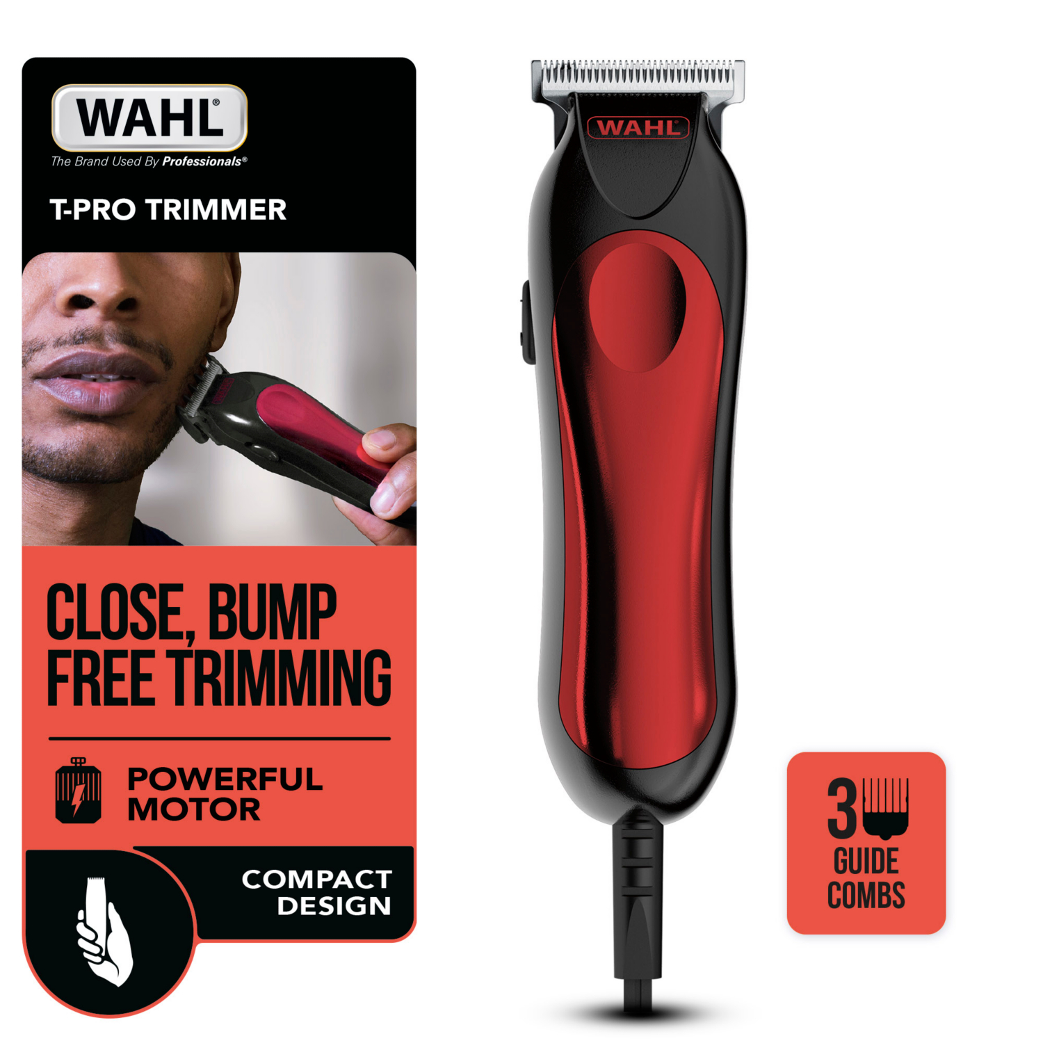 Wahl Red T-Pro Trimmer Kit
