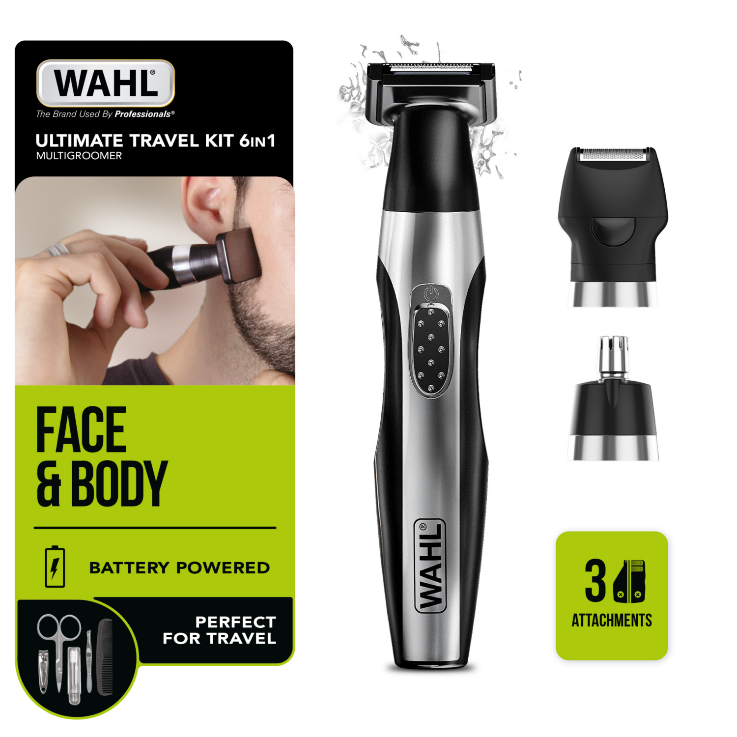 George Silver Trimmer Kit Multigroomer 6 In 1