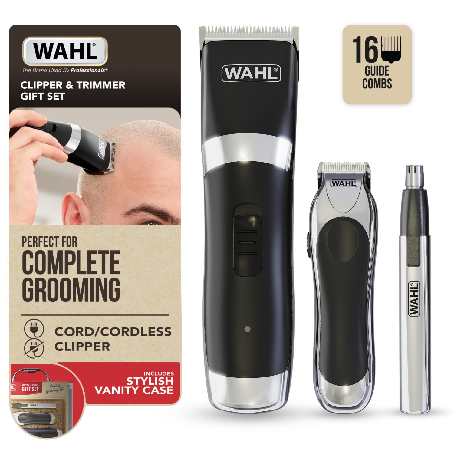Wahl Cordless Clipper And Trimmer Grooming Kit