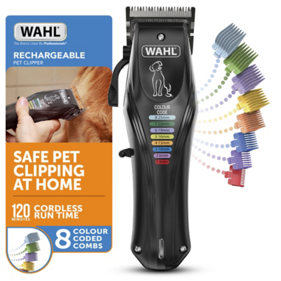 Wahl Clipper Kit Colour Pro Pet Lithium Home at ASDA