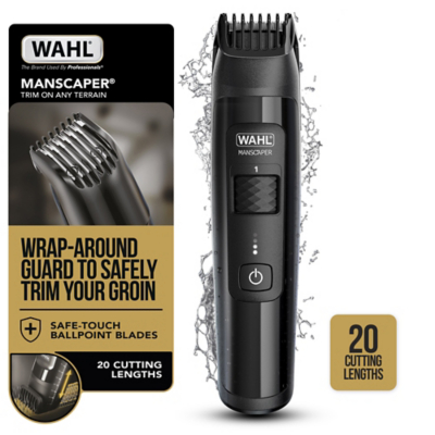 Wahl Manscaper Lithium-Ion Body Grooming Cordless Trimmer - 1065-800 in Black