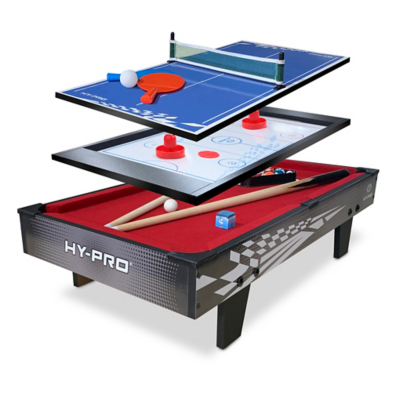 George Hy-Pro 3-In-One Table Top Multi Game Set - Black