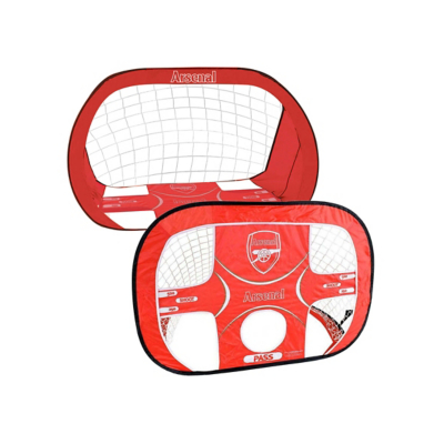 George Arsenal 2 in 1 Pop Up Target Goal - Red