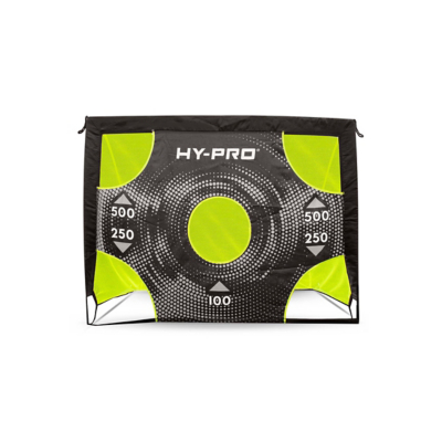 George Hy-Pro 4ft x 3ft Pop Up Flexi Goal with Target - Black & Green